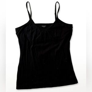 Massini Black Spaghetti Strap Tank Top